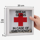 Money Box Break Glass In Case Of Emergency Fund