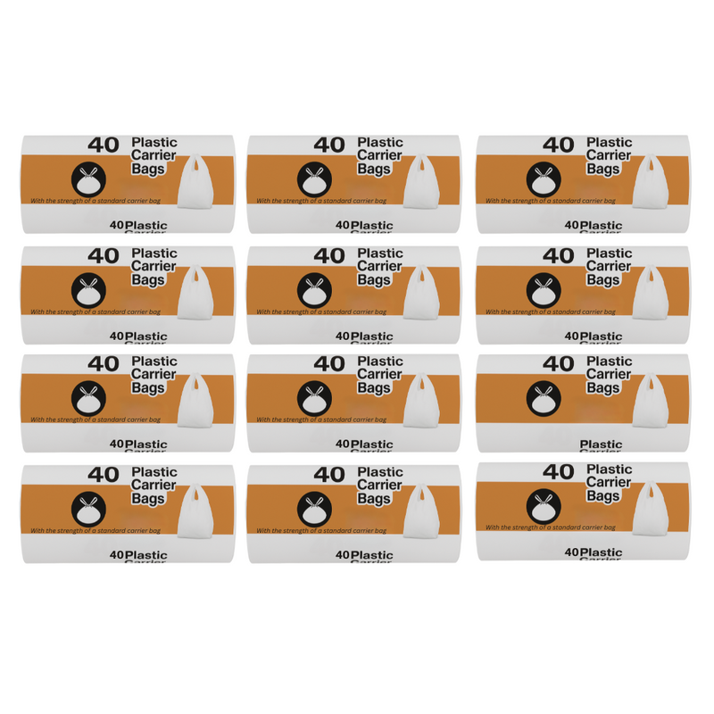 Plastic Carrier Bags 15 Litre