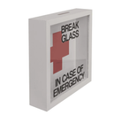 Money Box Break Glass In Case Of Emergency Fund
