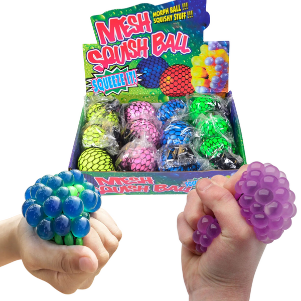 Mesh Stress Balls 4 ,12 or 24 Packs