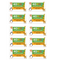 Kids Sandwich Bags with Animal Stickers