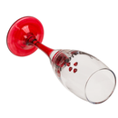 Champagne Glasses with Hearts & Love Design – Set of 2