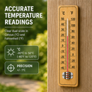 Wooden Wall Thermometer
