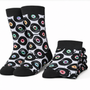 Vinyl Record Socks 8–12 UK