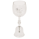 Novelty Wine Glass with Ring Bell
