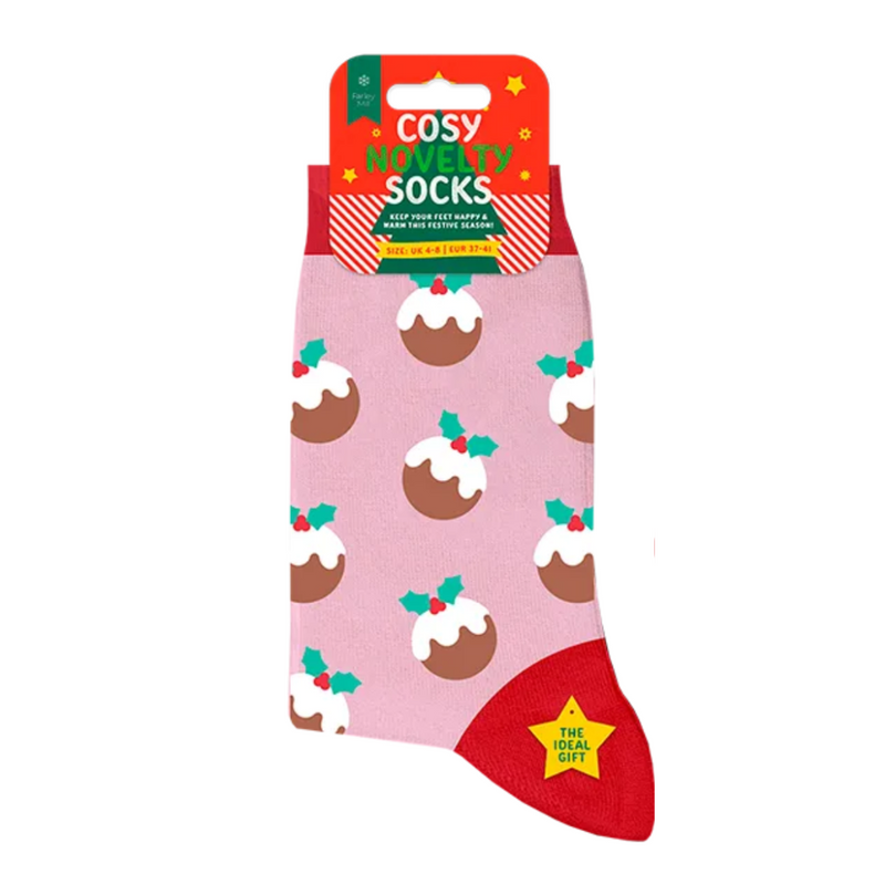 Ladies Christmas Socks Pack Of 3