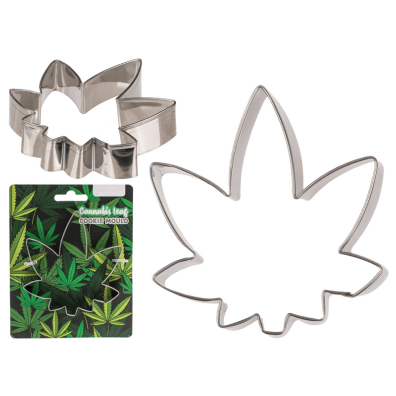 Cannabis Leaf Cookie Mould 10cm