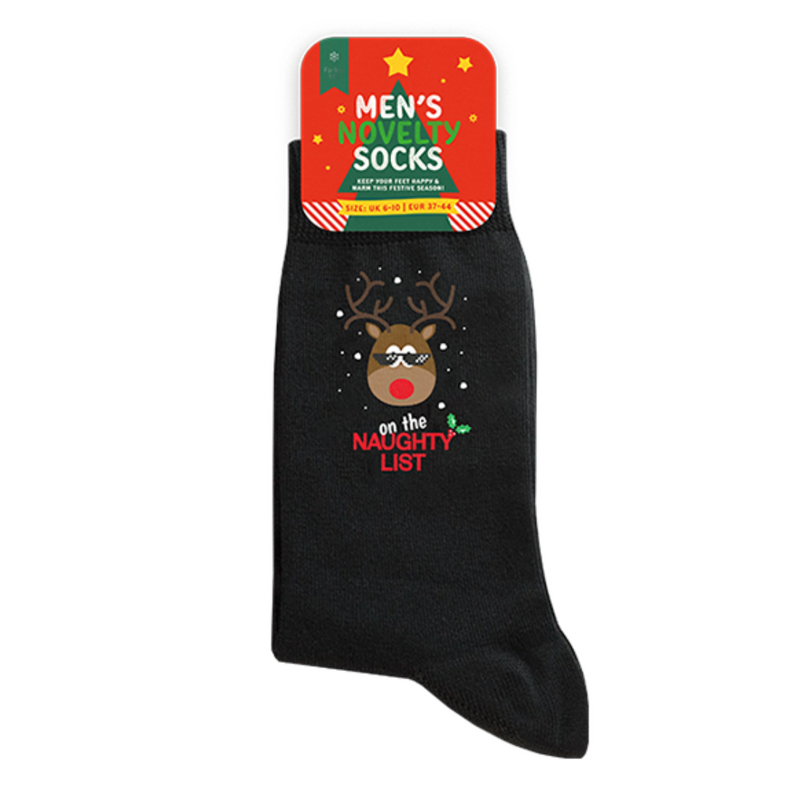 Men's Christmas Socks Pack Of 3