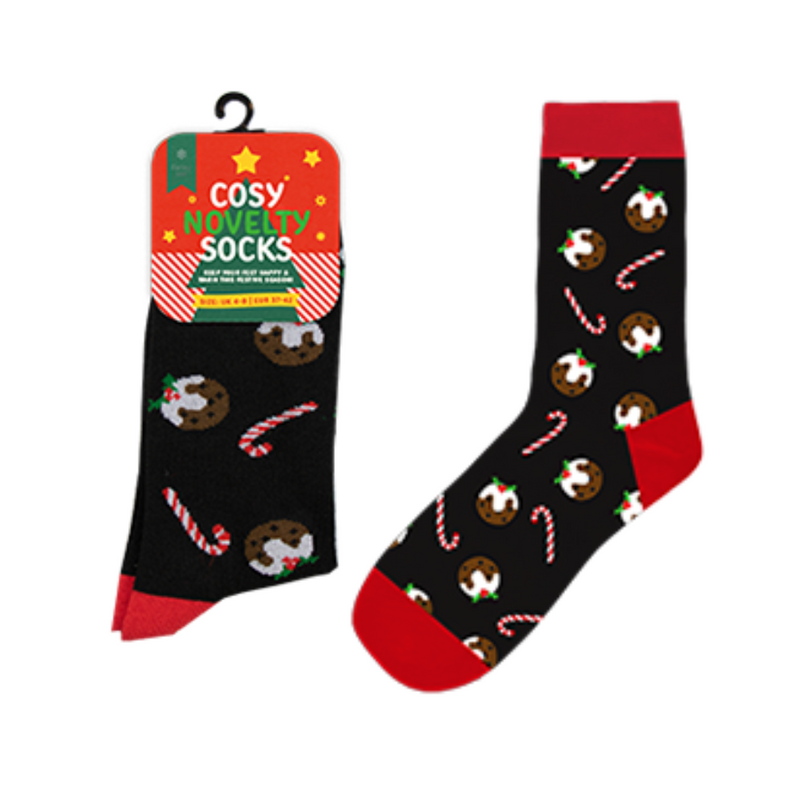 Ladies Christmas Socks Pack Of 3