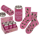 Novelty Prosecco Socks In a Can