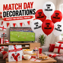 England Balloons 12 Pack "Come On England"