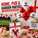England Balloons 12 Pack "Come On England"