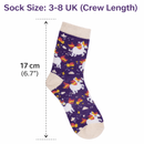 Unicorn Socks 3.5-8 UK