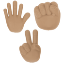 Squishy Hand Gestures (Set of 3)