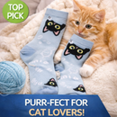 Cat Socks 3.5-8 UK