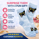 Cat Socks 3.5-8 UK