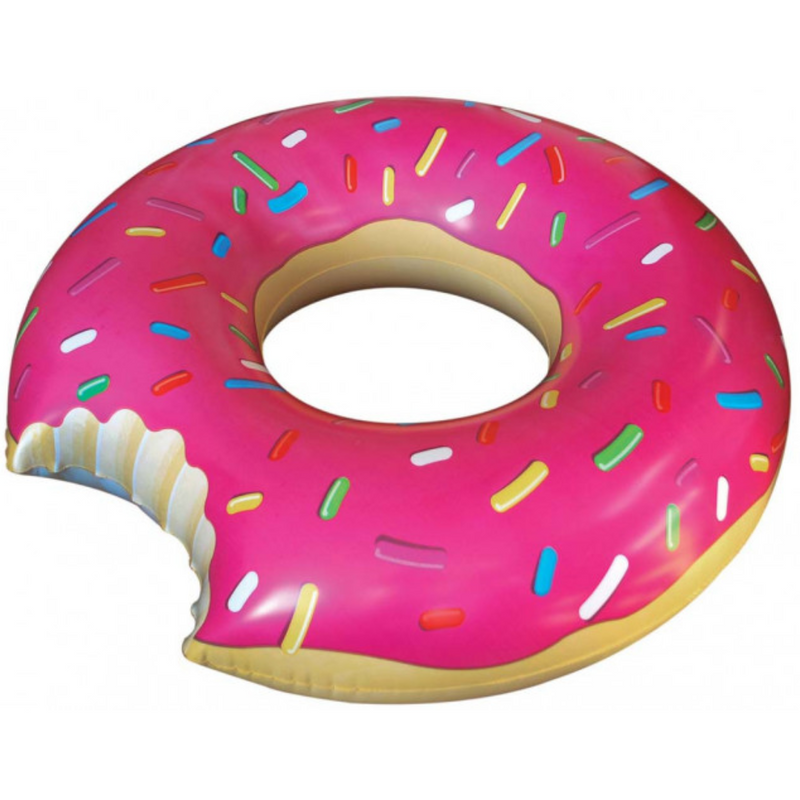 Pink Donut Design Swim Ring 42"