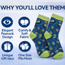 Peacock Socks 3.5-8 UK
