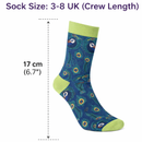 Peacock Socks 3.5-8 UK