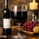 Large Wine Glass Holds Full Bottle 740ml