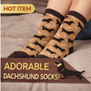 Dachshund Socks 3.5-8 UK