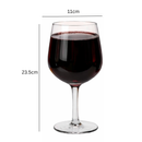 Large Wine Glass Holds Full Bottle 740ml