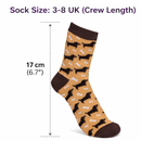 Dachshund Socks 3.5-8 UK