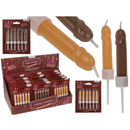 6 Novelty Penis Candles