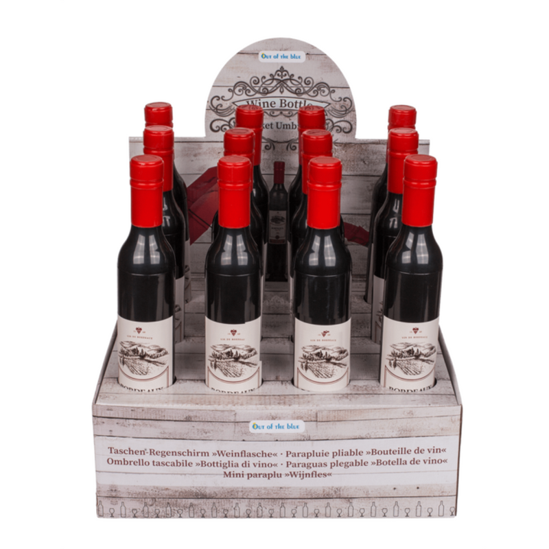 Red Wine Bottle Umbrella