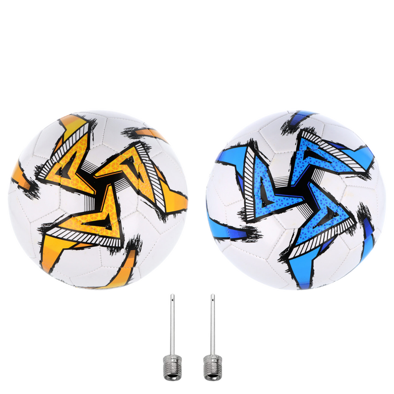 Leather Size 5 Footballs With Inflating Needles