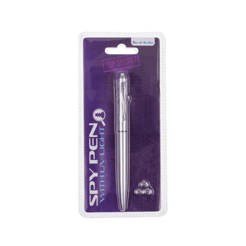 Spy Invisible Ink Pen UV Light