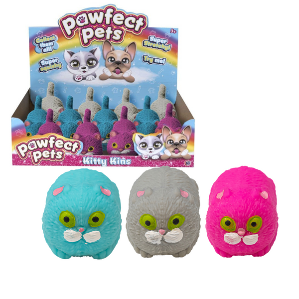 Stretchy Cats Fidget Toys, Set of 3