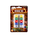 Coloured Dice 6 Sided