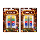 Coloured Dice 6 Sided
