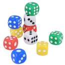 Coloured Dice 6 Sided