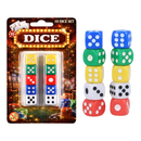 Coloured Dice 6 Sided
