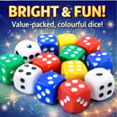 Coloured Dice 6 Sided