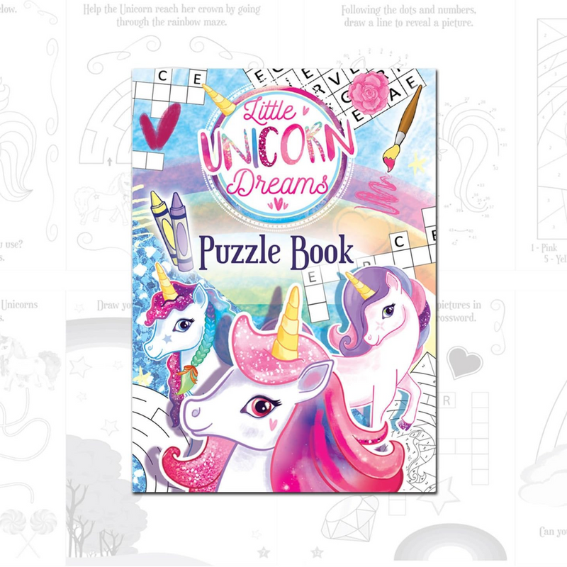 Unicorn Puzzle Book