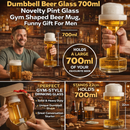 Dumbbell Beer Glass 700ml