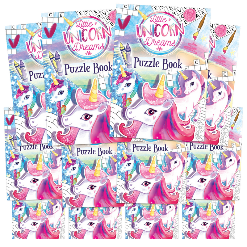 Unicorn Puzzle Book