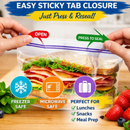 Press and Seal Food Bags