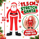 Stretch Santa Toy - Kids Christmas Stocking Filler & Festive Fidget Toy