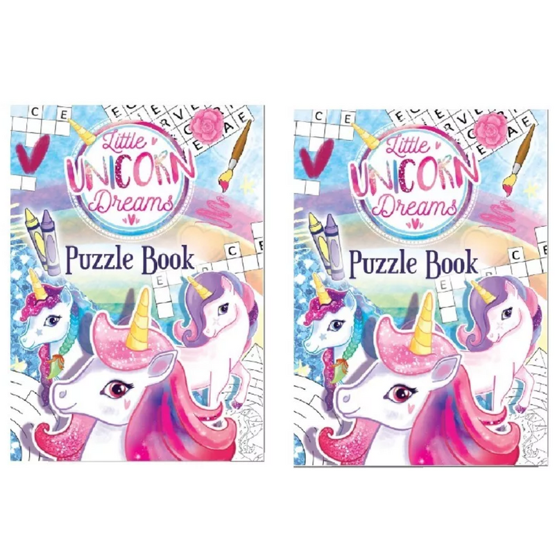 Unicorn Puzzle Book