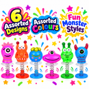 Springy Monster Toys – 12, 24 or 72 Pack