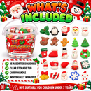 25 Christmas Squishy Toys – Mini Festive Fidget Toys & Stocking Fillers