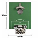 Bottle Opener Football Pitch With Goal