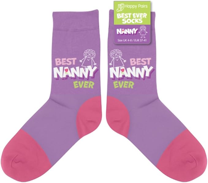 Best Nanny Ever Socks