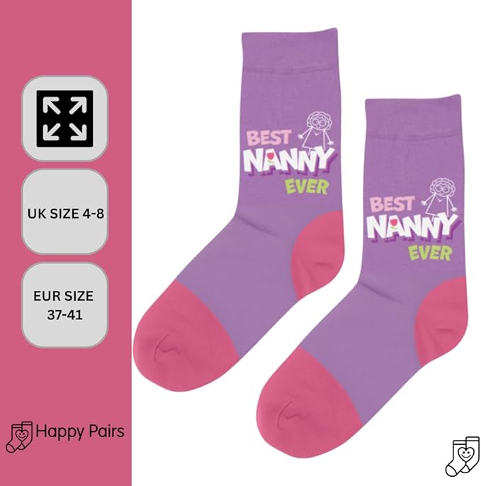 Best Nanny Ever Socks