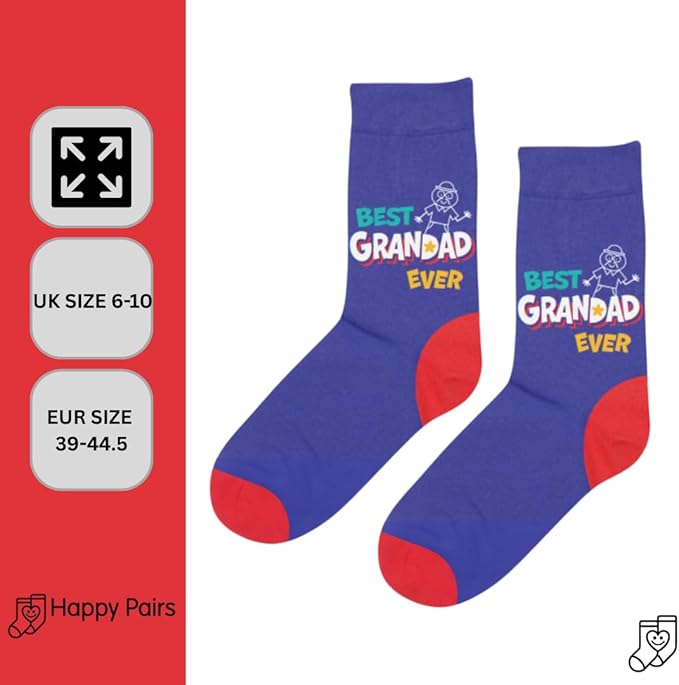 Best Grandad Ever Socks