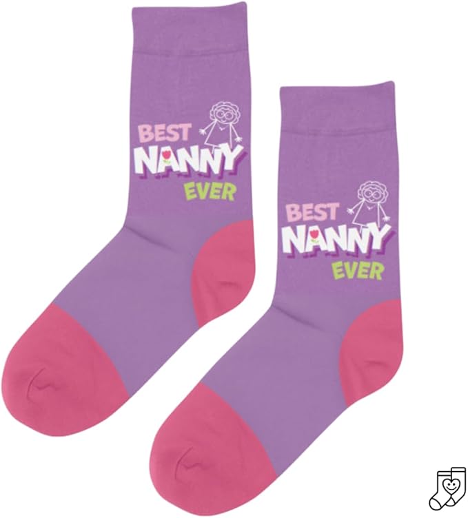 Best Nanny Ever Socks
